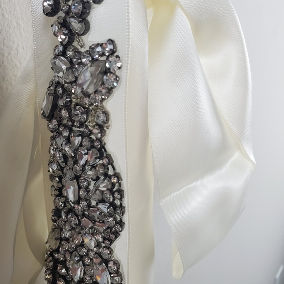 Rhinestone Wedding Belt - Picture 3 of 3